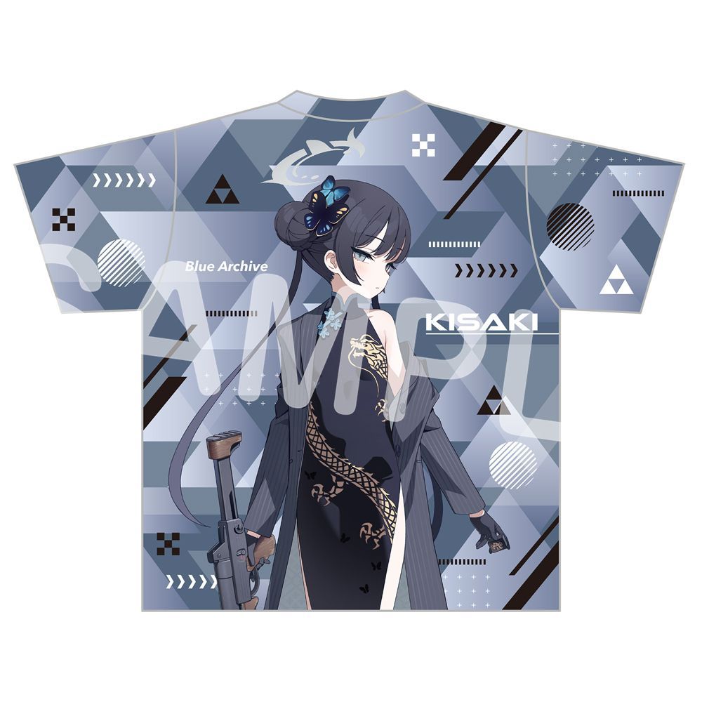 Street Fashion News - ブルーアーカイブ龍宮キサキグラフィック Tシャツアニメプリント女性半袖 Tシャツ新しい夏カジュアルトップスストリートウェア