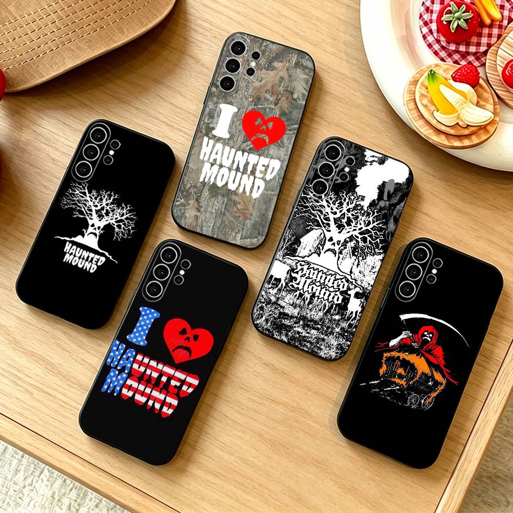 Street Fashion Official - H-Haunted Mound S-Sematary 電話ケース Samsung S25、S24、S21、S22、S23、S30、Ultra、S20、Plus、Fe、Note、10、9、5G用