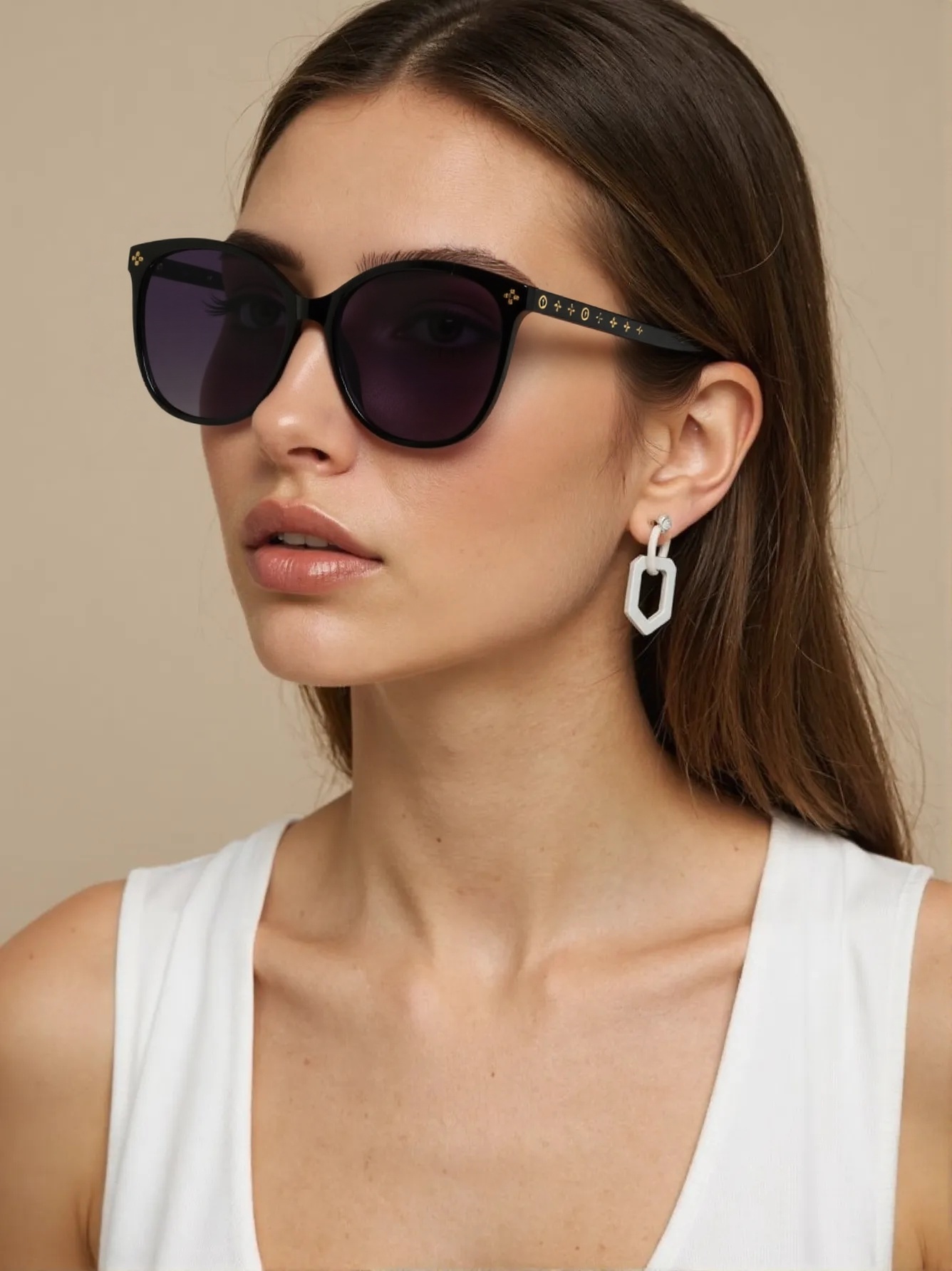 Street Fashion Hot - ホットサングラス、高度なフェイスグラス、ファッションサングラス、ストリートグラス。
