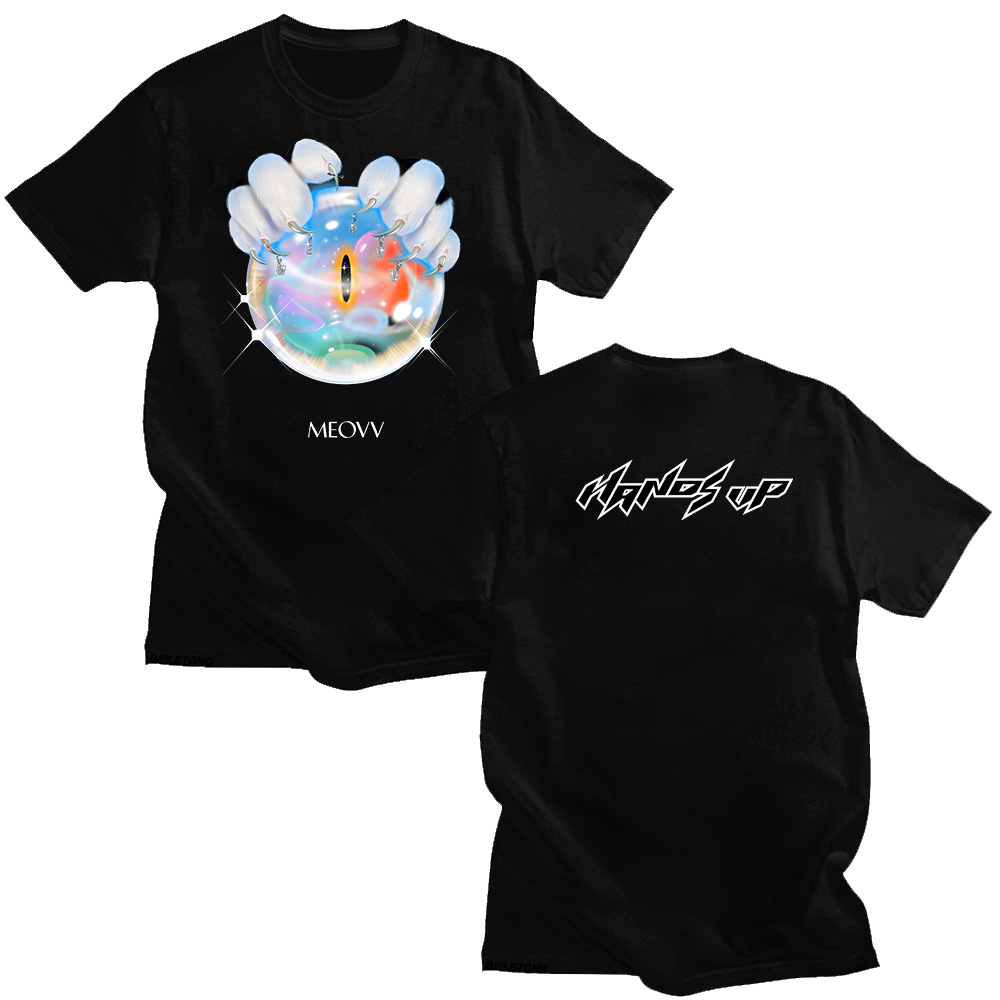 MEOVV ハンズアップ Tシャツ 2025 ファッションユ - Graphic Hoodie Streetwear のレビューと価格