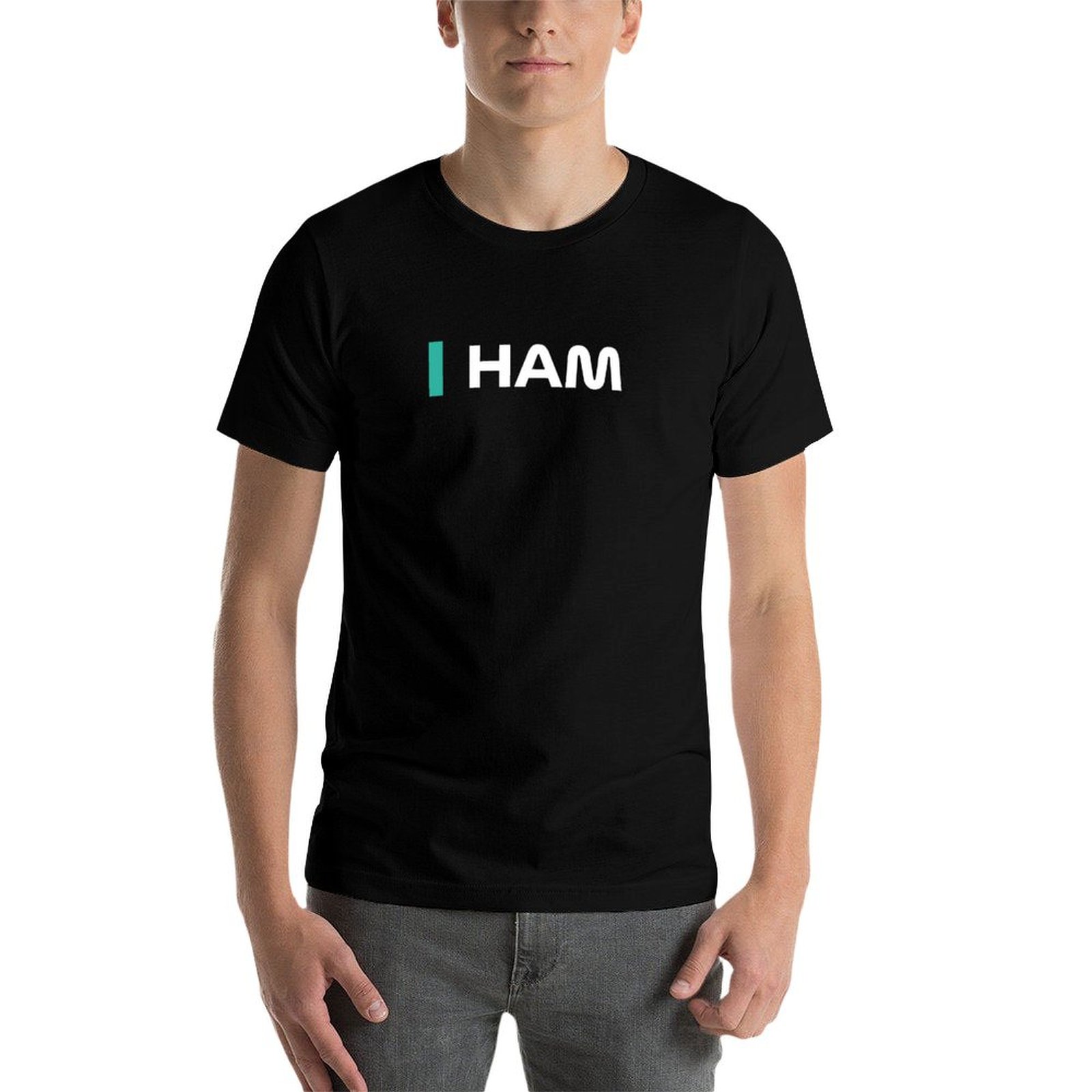 ハム2022シーズン - 新バージョン！ (黒地) Tシャツ - Street Fashion Bg のレビューと価格