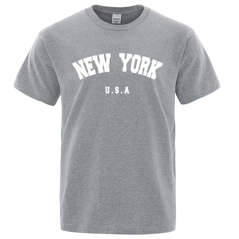 米国ニューヨーク米国シティストリートプリント Tシャツ男性用 - Street Fashion Usa のレビューと価格