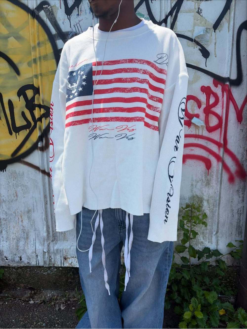 2026年秋新作 Y2K アメリカンレトロ フラッグプリント - Street Fashion Usa のレビューと価格