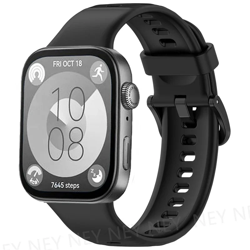 Huawei Watch Fit 3用シリコンブレスレット, - Street Fashion Official のレビューと価格