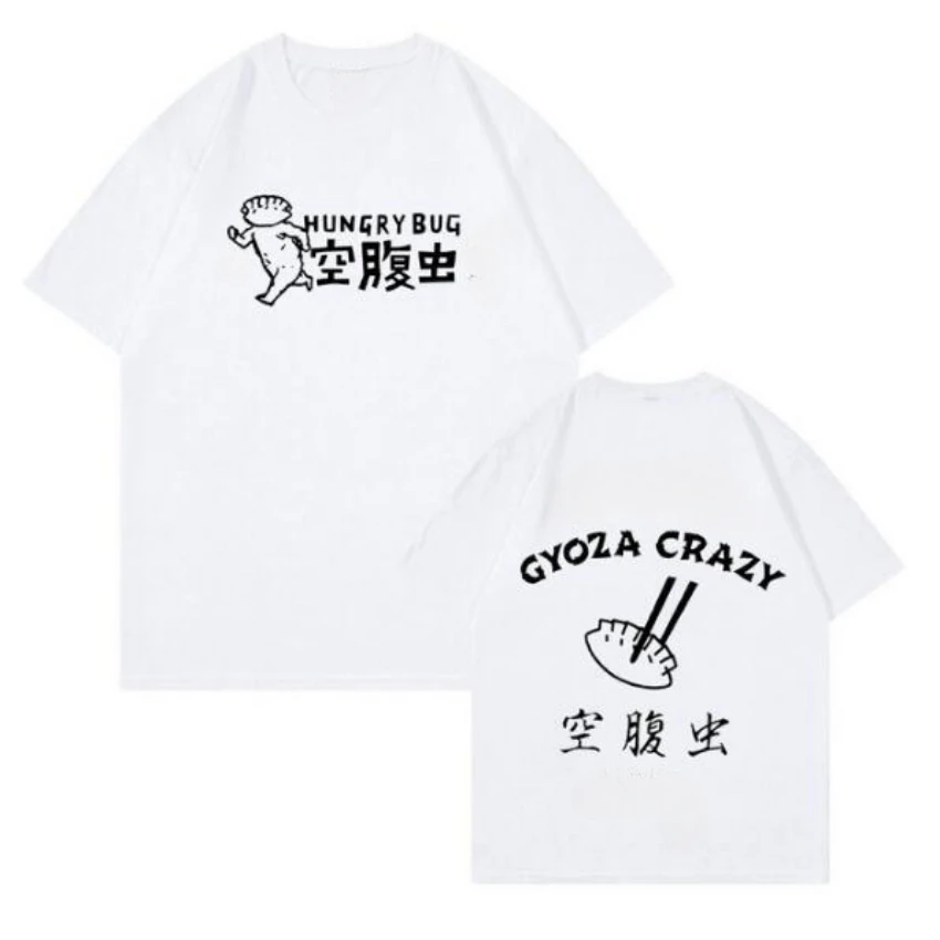 男性と女性のためのユニセックスTシャツ,漫画のプリントが施さ - Street Fashion Anime のレビューと価格