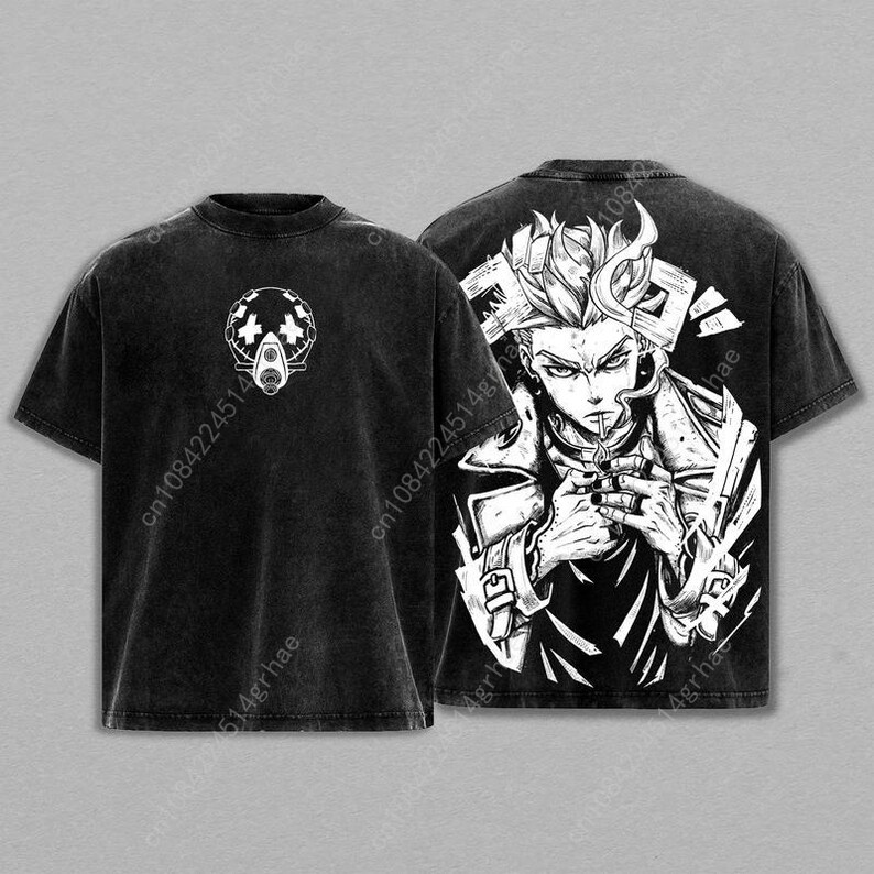 Gachiakuta ヴィンテージアニメウォッシュシャツアニ - Street Fashion Anime のレビューと価格