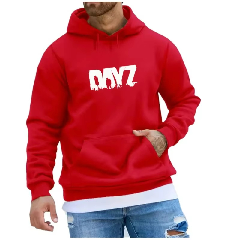 ファッションデイズグラフィカルプリントメンズパーカー春秋ルー - Graphic Hoodie Streetwear のレビューと価格