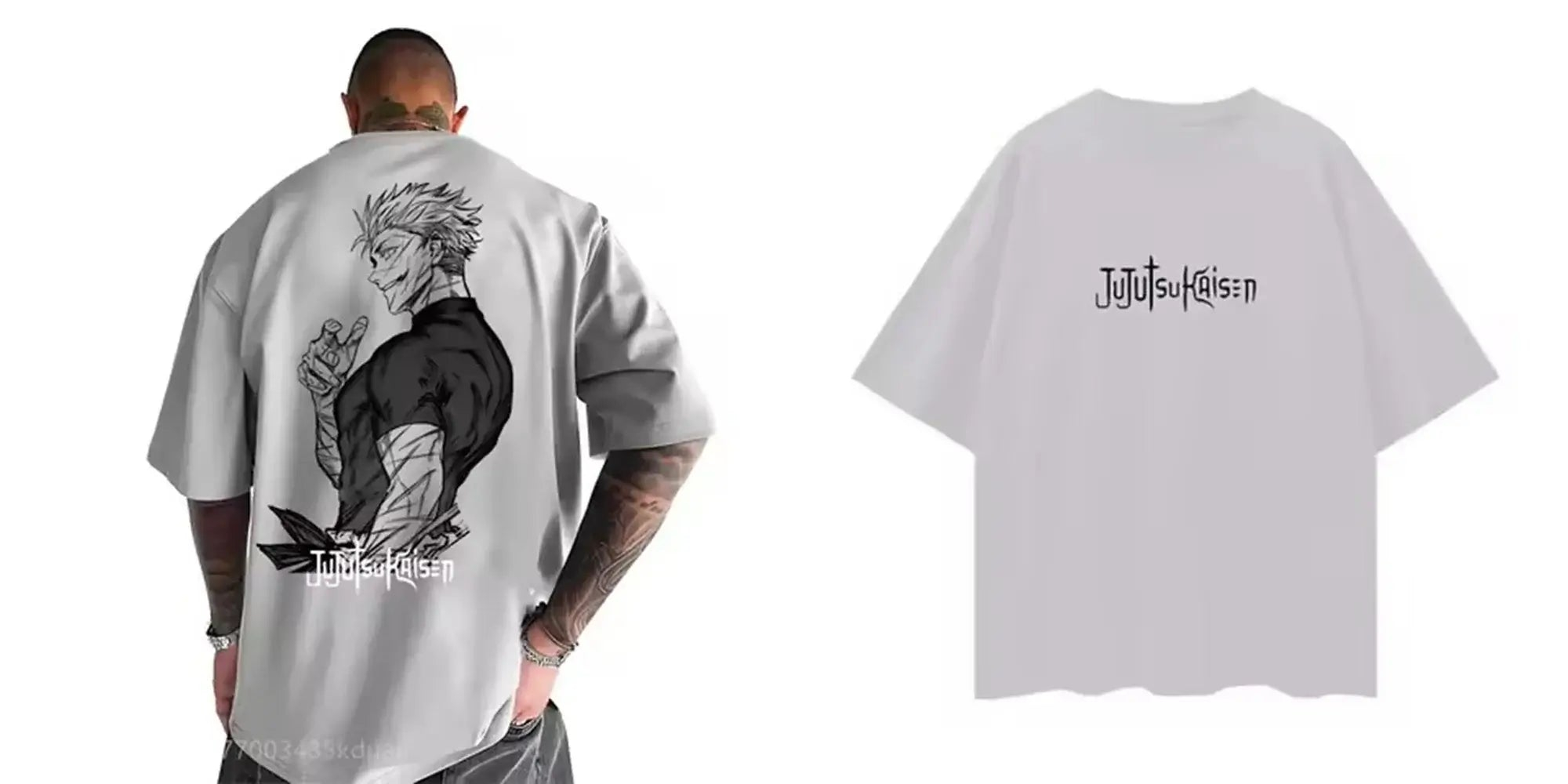 呪術廻戦 Tシャツアニメグラフィックトップ 2026 夏新メ - Street Fashion Anime のレビューと価格