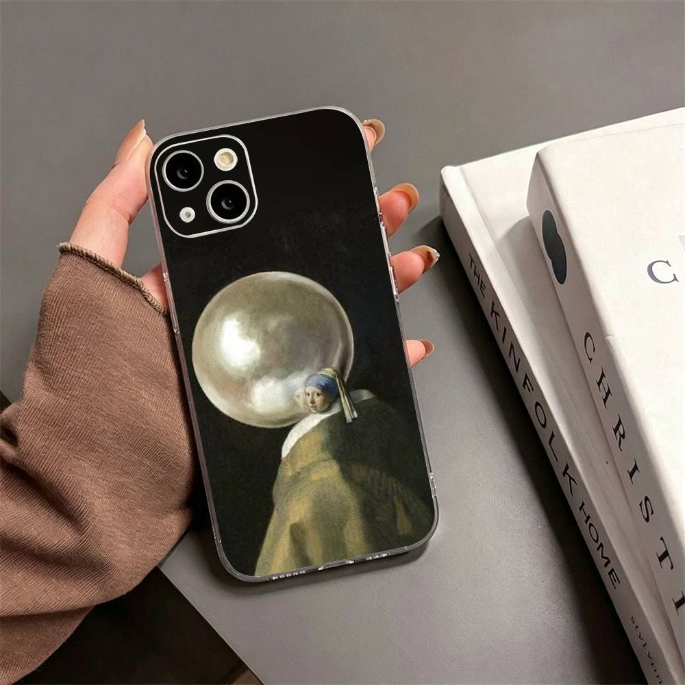 真珠の耳飾り少女 疑似物語版 iPhoneケース iPhon - Street Fashion Official のレビューと価格